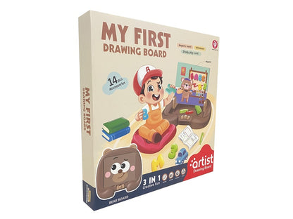 Magnetinė dvipusė piešimo lenta Bear 050-63