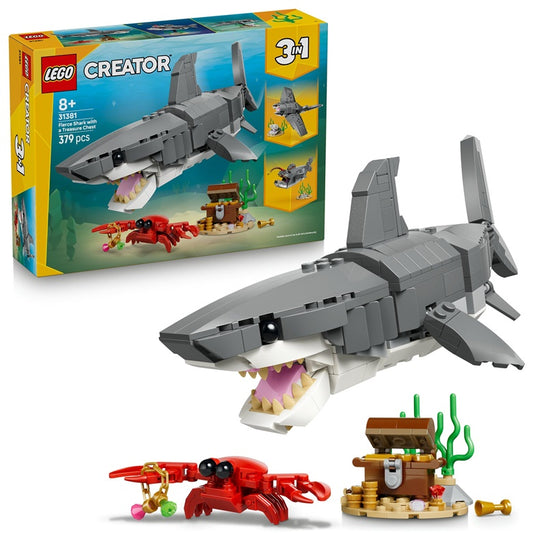 Konstruktor LEGO®Creator 3w1 Groźny rekin 31381 379el.