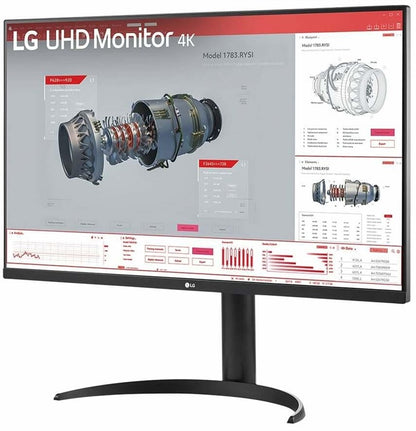 Monitorius LG 32BR55UK-B, VA, 60 Hz, 4K UHD, 31.5"
