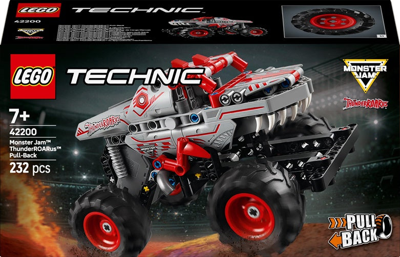 LEGO® Technic Monster Jam™ ThunderROARus™ Pull-Back, 232 vnt