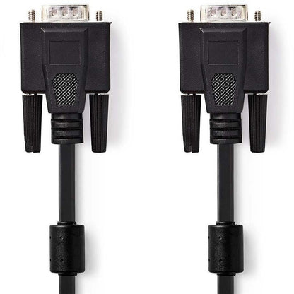 Kabel NEDIS VGA M, VGA M 3m, czarny