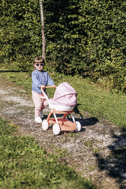 Wózek dla lalek Smoby Baby Nurse, biały/różowy