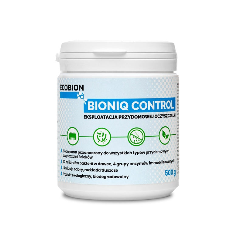 Biopreparat do oczyszczalni ścieków BioniQ Control 0.5 kg