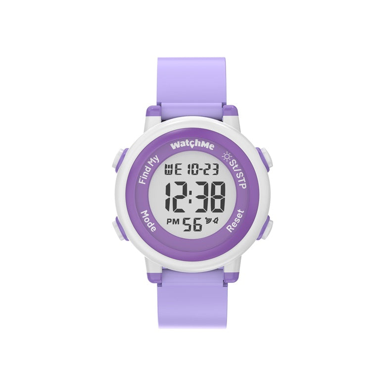 ZEGAREK CYFROWY SPONGE WATCHME FIOLETOWY