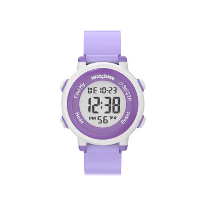 ZEGAREK CYFROWY SPONGE WATCHME FIOLETOWY