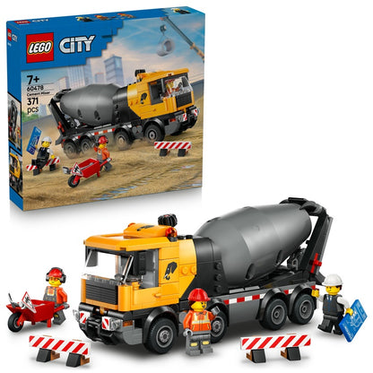 Konstruktorius LEGO® City Betonmaišė 60478, 371 vnt.