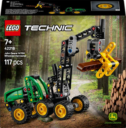 Konstruktor LEGO® Technic John Deere 1470H 42218, 117 elementów