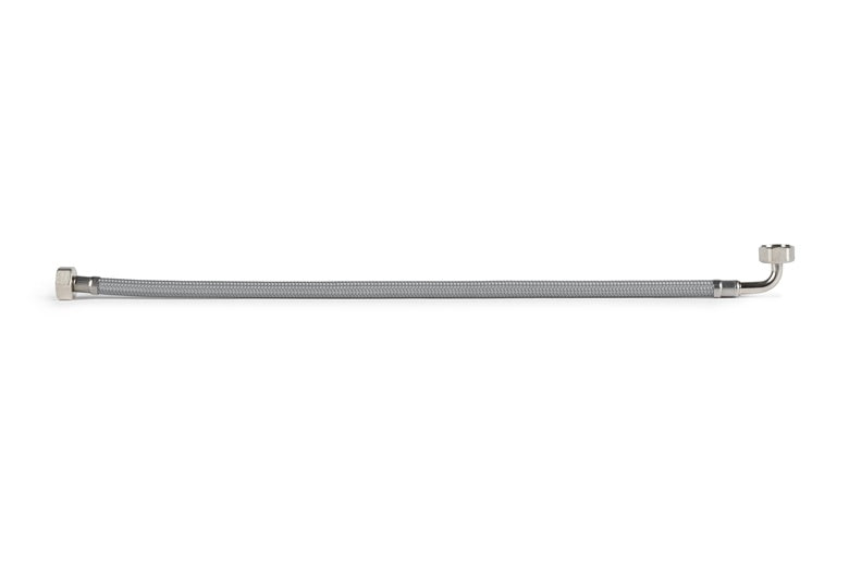 Santechninė žarnelė su alkūne Tucai ACB V1/2''-V1/2", 50 cm