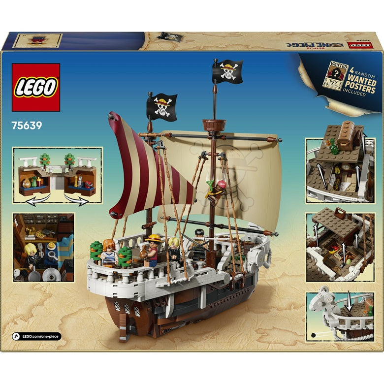 Klocki LEGO® Statek piracki 75639, 1376 elementów