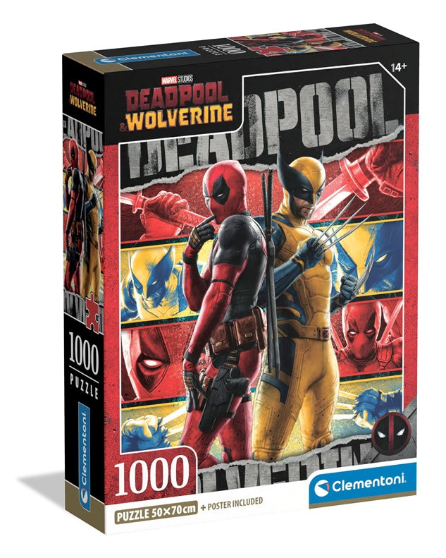 Puzzle Clementoni Deadpool&Wolverine 37050, 1000 el.