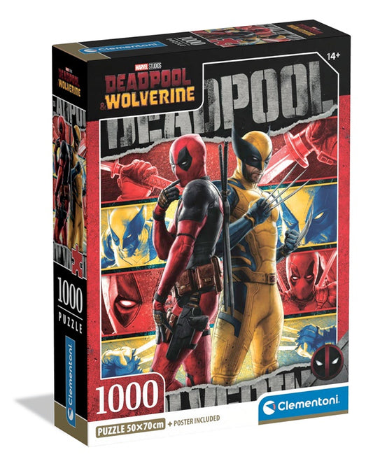 Dėlionė Clementoni Deadpool&Wolverine 37050, 1000 dal.