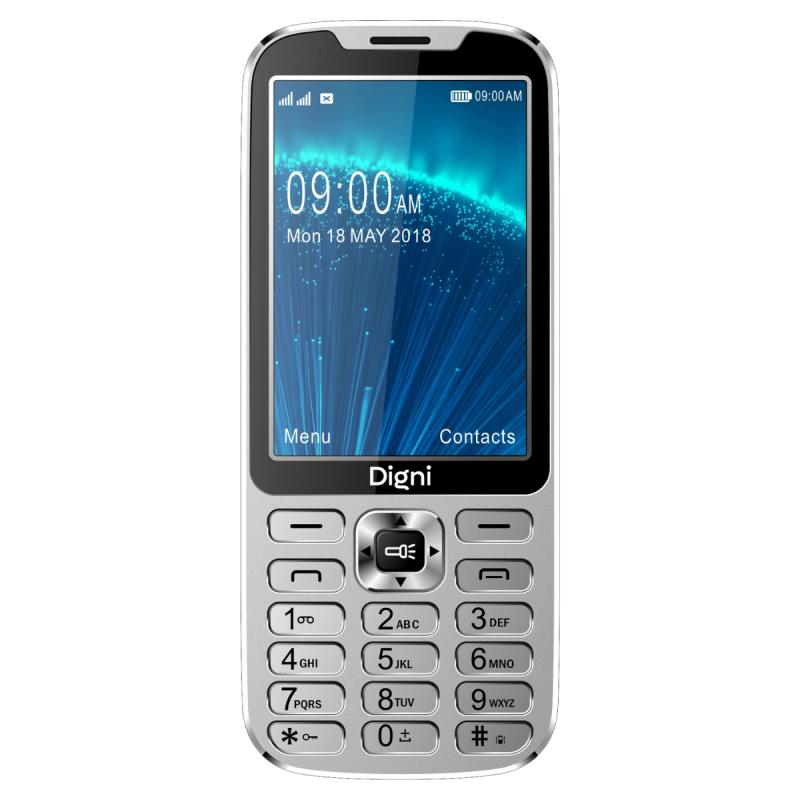 Telefon komórkowy Estar Digni Call 4G, 64 MB, srebrny