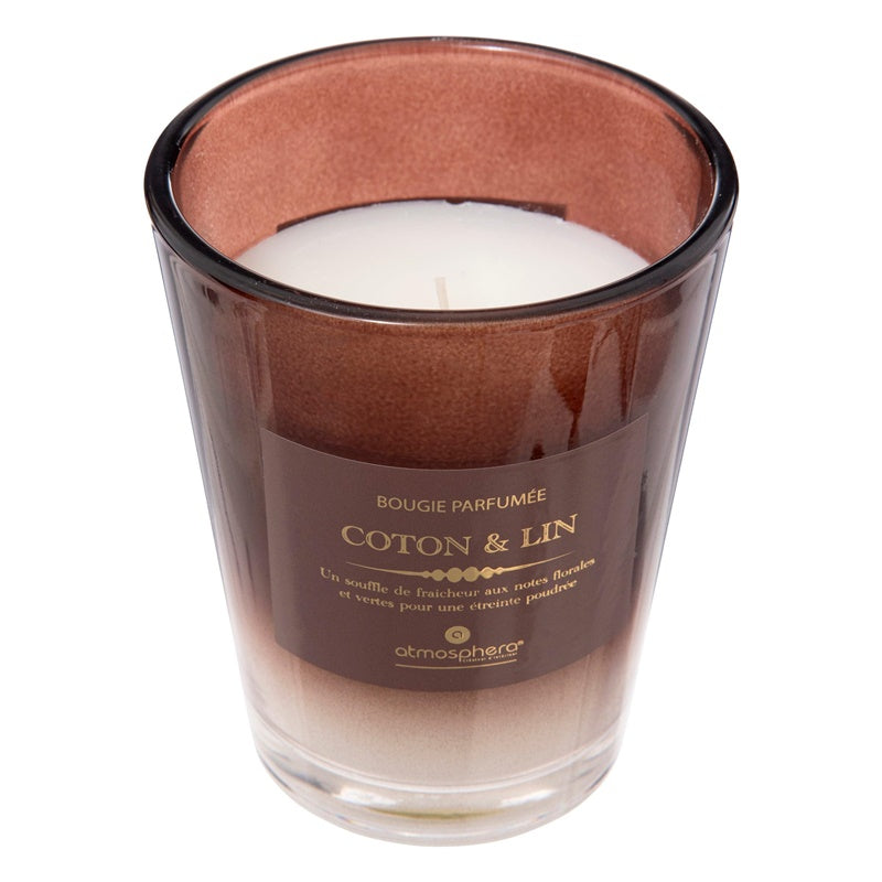 Świeca zapachowa Atmosphera Alma Cotton, 38 h, 270 g