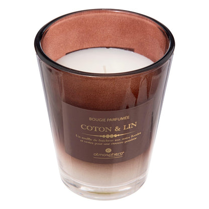 Świeca zapachowa Atmosphera Alma Cotton, 38 h, 270 g