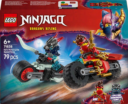 Konstruktor LEGO® Wyścig motocyklowy Kaia 71838