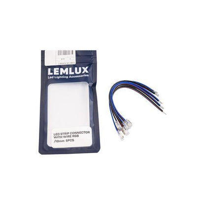 JUNGTIS LEMLUX LED JUOSTOS RGB 15CM LAIDU 5VNT