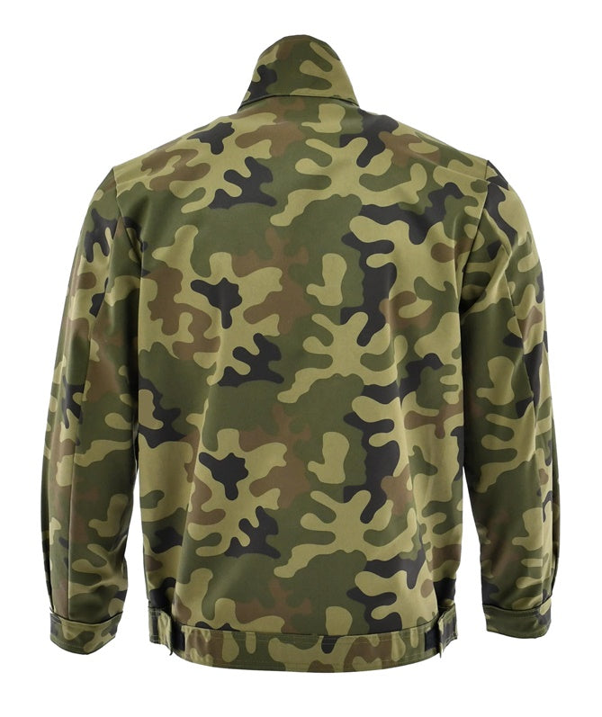 Švarkas Sara Workwear, žalia, medvilnė/poliesteris, XL dydis