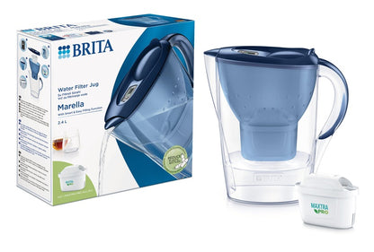 Vandens filtravimo indas Brita MARELLA, 2.4 l, mėlyna