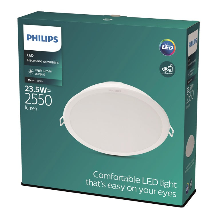 Oprawa wpuszczana Philips MESON, 23.5W, 3000°K, LED