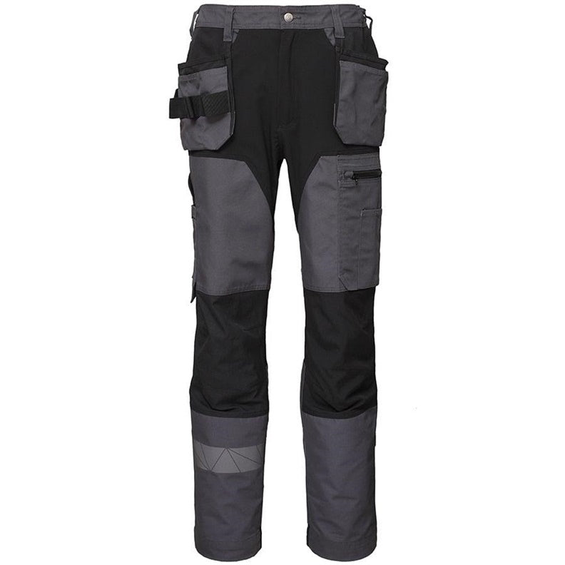 Darbo kelnės Bo Safety, juoda/pilka, 48 dydis