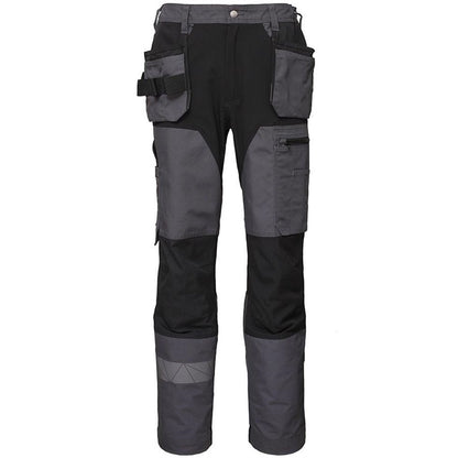 Darbo kelnės Bo Safety, juoda/pilka, 48 dydis