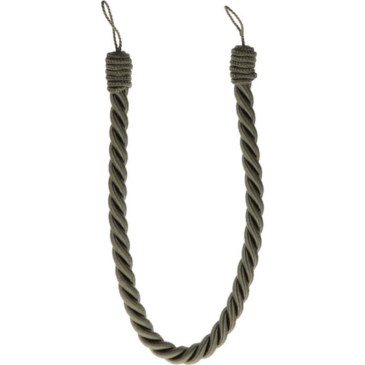 Užuolaidų virvelė Luance COT, 1.6 cm, tamsiai žalia