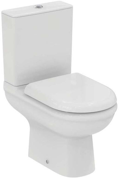 Kompakt WC stojący Ideal Standard Exacto, z deską, 360x625 mm
