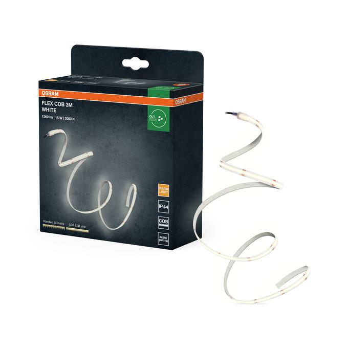 JUOSTA LED LAUKO FLEXCOB 15W 830IP44 3M