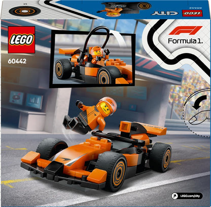 LEGO® City F1® Driver with McLaren Race Car 60442, 86 vnt.