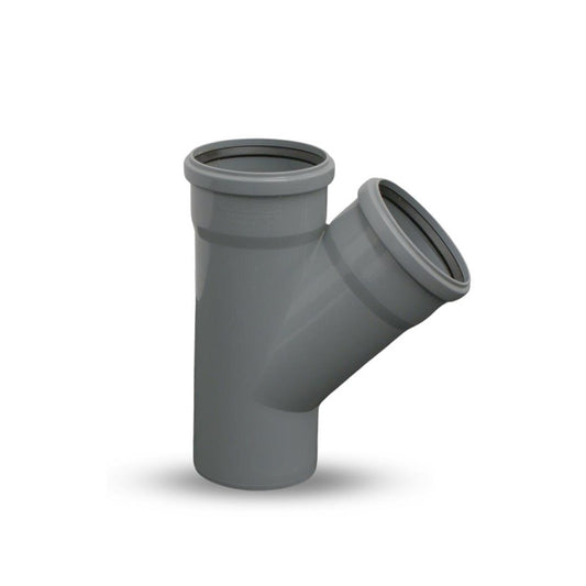 Trójnik kanalizacyjny wewnętrzny, Ø 110 / 110 mm, 45°
