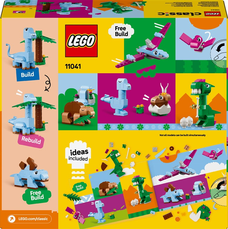 LEGO® Classic Creative Dinosaurs 11041, 450 vnt.