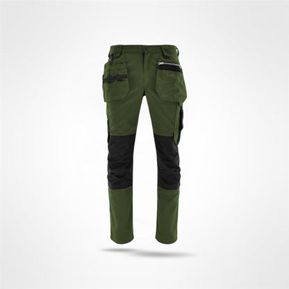 Darbo kelnės Sara Workwear Comfort, žalia, XL dydis