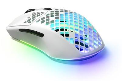 Žaidimų pelė Steelseries Aerox 3, balta