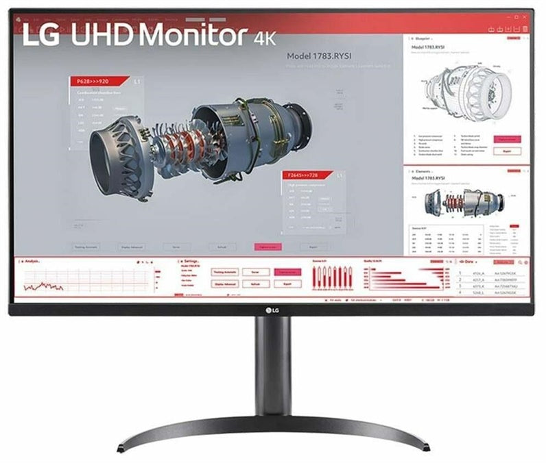 Monitorius LG 32BR55UK-B, VA, 60 Hz, 4K UHD, 31.5"
