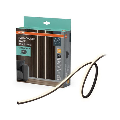 JUOSTA LED AKUSTINĖ JUODA 24W 2.6M 13MM