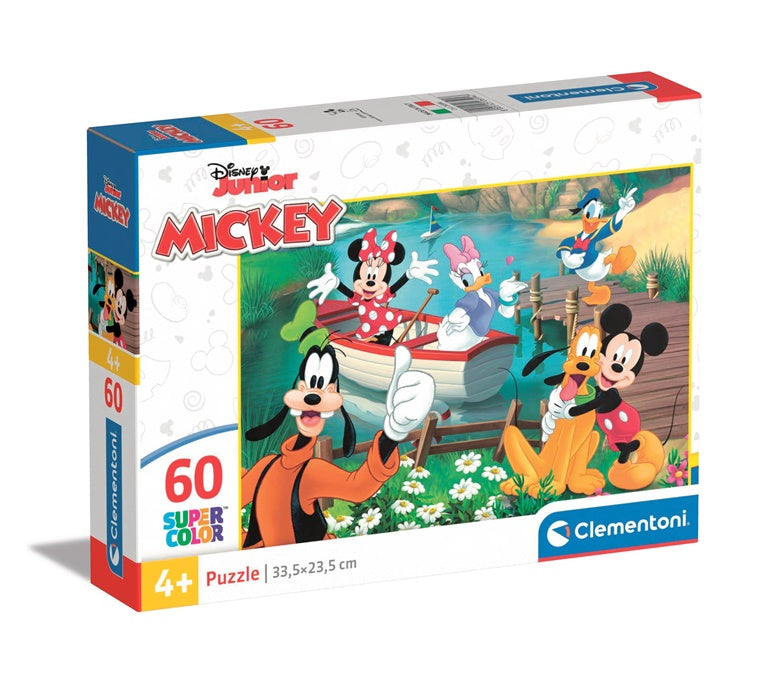 Dėlionė Clementoni Super Color Mickey 26594, 33.5x23.5, 60 d