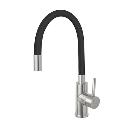 Virtuvinis maišytuvas Ferro Zorba Inox BZR4BSS, juodas