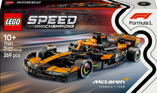 LEGO® McLaren F1® Team MCL38 Race Car 77251, 269 vnt.