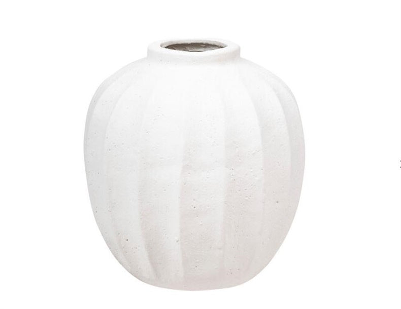Wazon ozdobny, 28 cm, biały