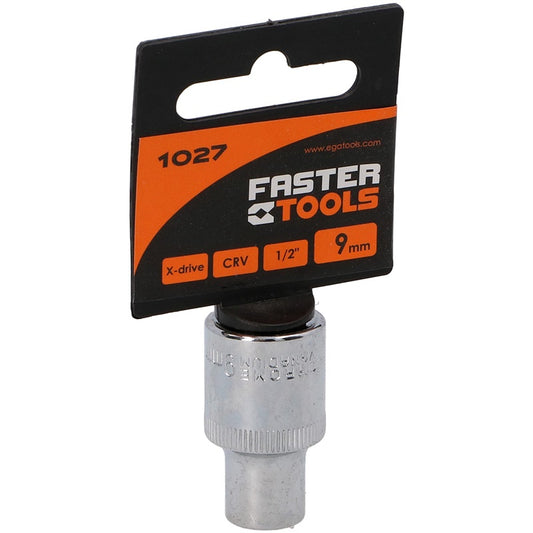 Głowica śrubowa Faster Tools 1/2" 9 mm 1027
