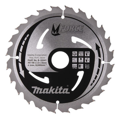 Tarcza do piły Makita 190 x 30mm B-32041