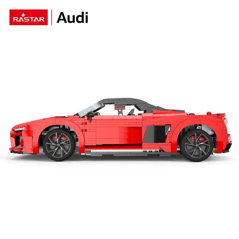 RC automobilis Rastar AUDI R8 Spyder Bricks 93800