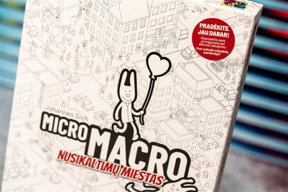 Gra planszowa MicroMacro: Crime City, PL