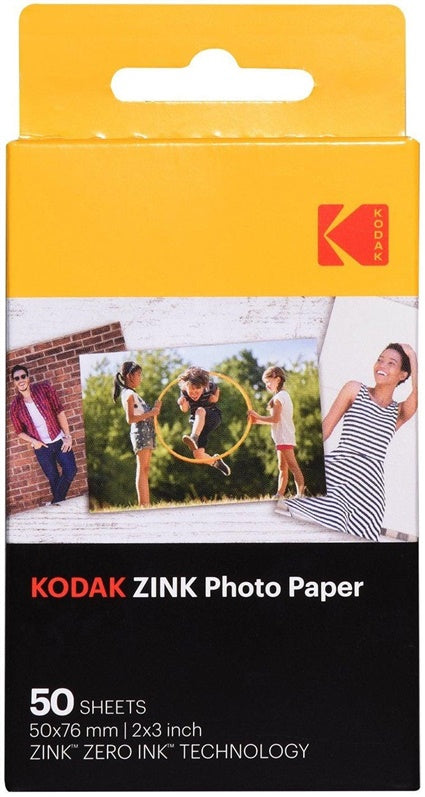 Momentinės fotoplokštelės Kodak Zink, 50 vnt.