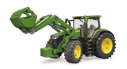 Zabawkowy traktor Bruder John Deere 7R 350 03151, zielony