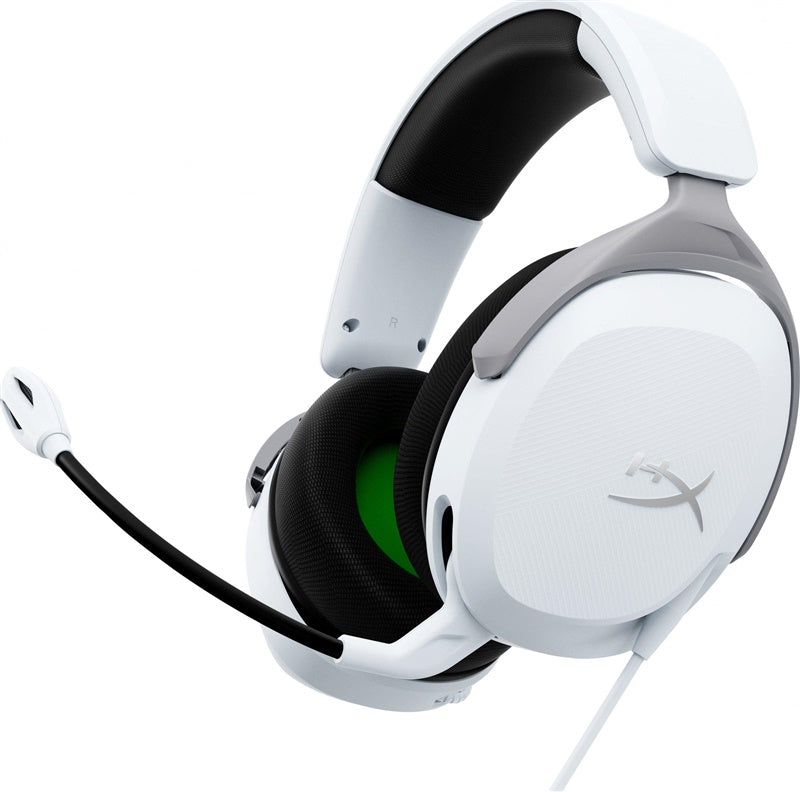 Słuchawki gamingowe przewodowe HyperX CloudX, białe