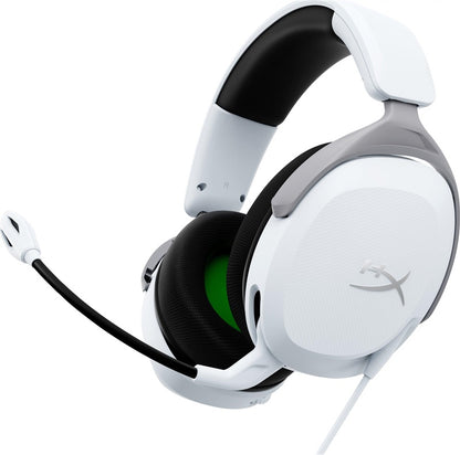 Słuchawki gamingowe przewodowe HyperX CloudX, białe