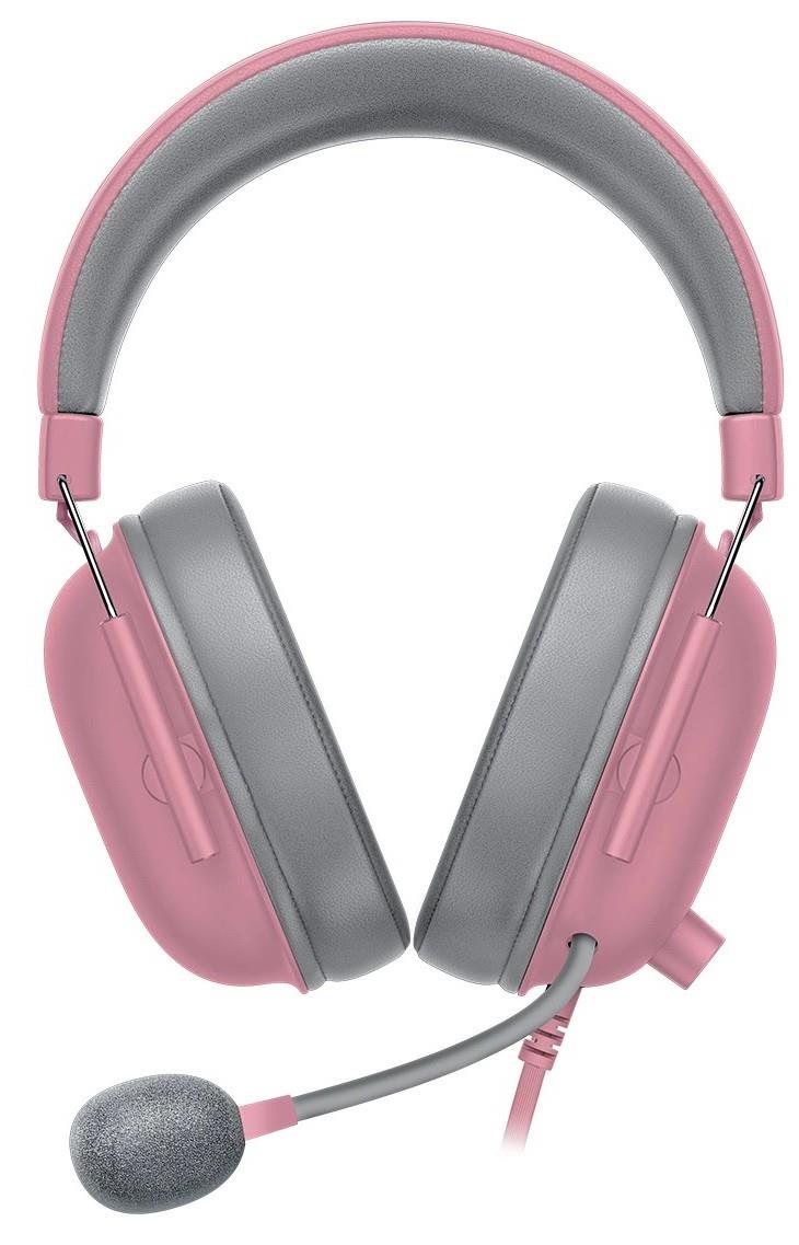 Žaidimų ausinės Razer BlackShark V2 X, rožinės