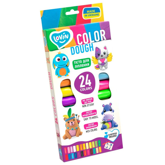 Modeling Clay Lovin Color Dough ETC41184, assorted colors