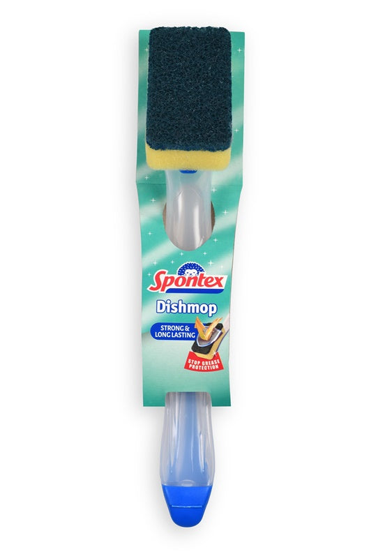 Gąbka do mycia naczyń z rączką Spontex Dishmop, 1 szt.